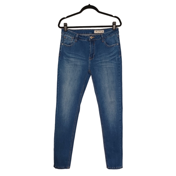 I&M Jeans Medium Blue Skinny Denim Jeans 15 - Picture 1 of 7